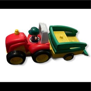 Little People tractor and figurine